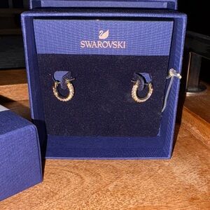 Swarovski Hoop Earrings